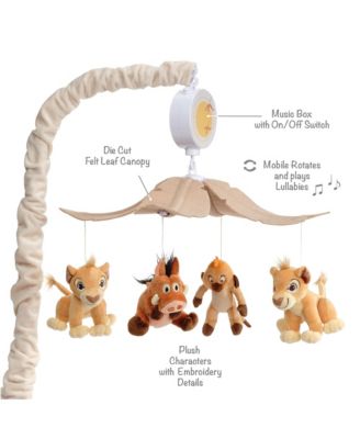 Disney Baby Lion King Safari Musical Baby Crib Mobile Soother Toy