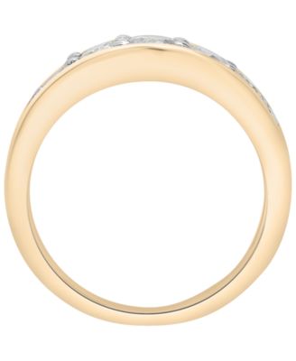 Diamond Graduated Ring (1 ct. t.w.) in 14k Gold