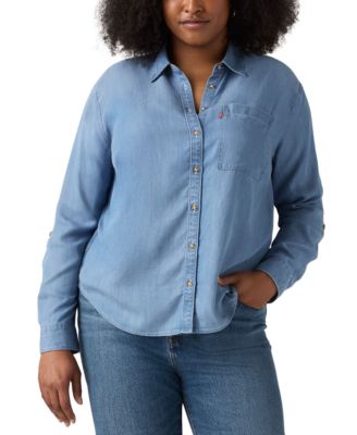 Plus Size Darlene Long Sleeve Shirt