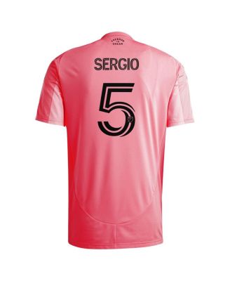Men's Sergio Busquets Light Pink Inter Miami CF 2025 Euforia Replica Player Jersey