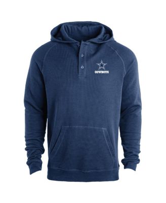 Dunbrooke - Men's Navy Dallas Cowboys Montana Raglan Thermal Hoodie