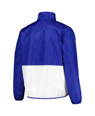 Men's Royal Kansas Jayhawks Cornerman&nbsp;Half-Zip Hoodie