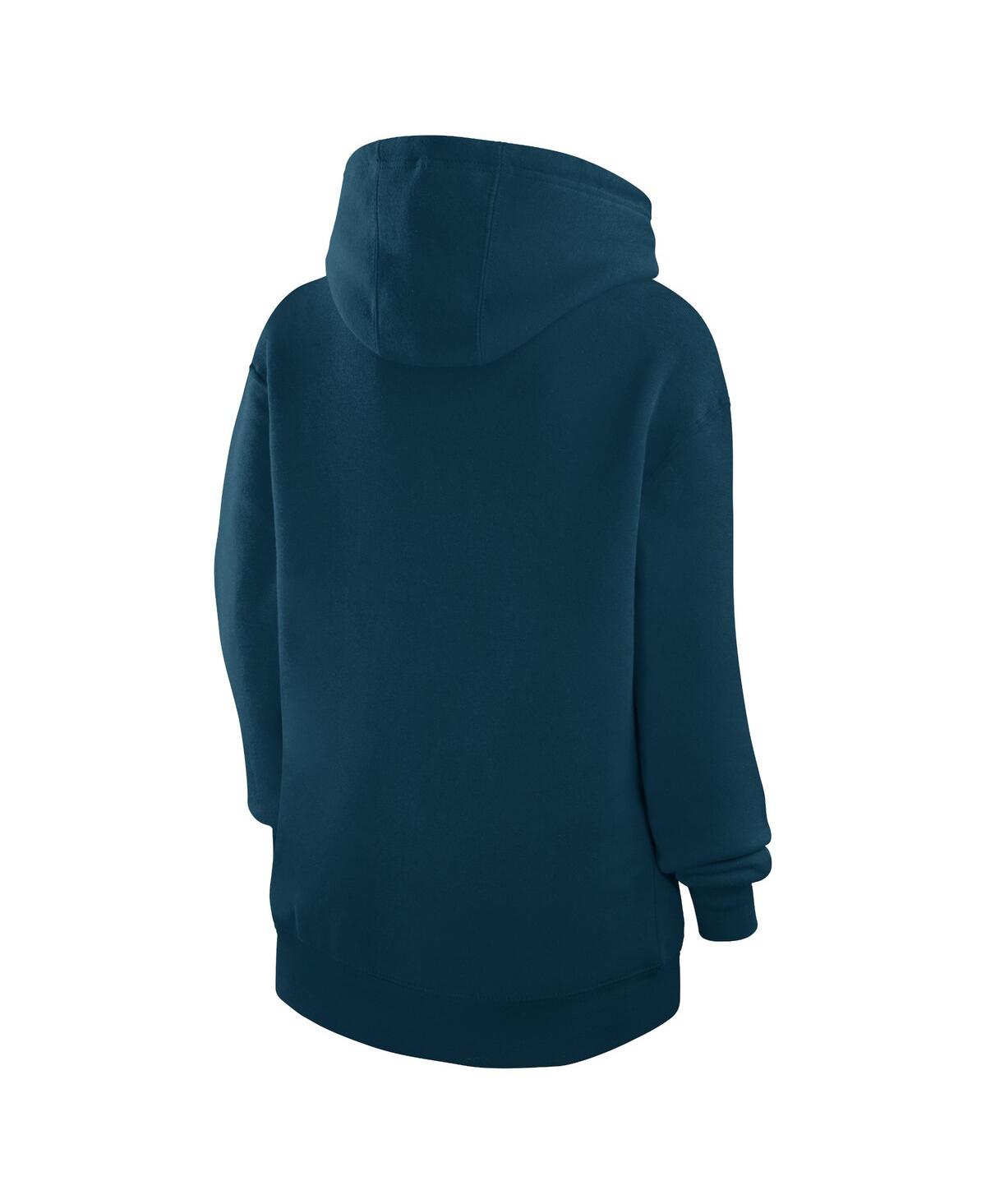 G-iii 4her By Carl Banks Women's Navy Seattle Mariners City Graphic Pullover Hoodie In Blue