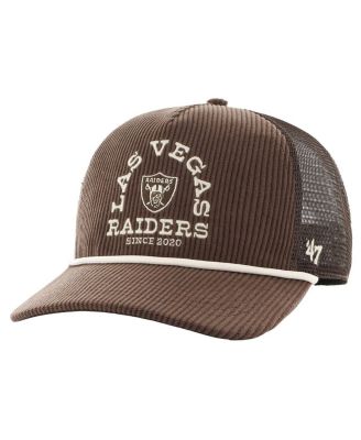 '47 Brand - Men's Brown Las Vegas Raiders Ranchurro Hitch Adjustable Trucker Hat