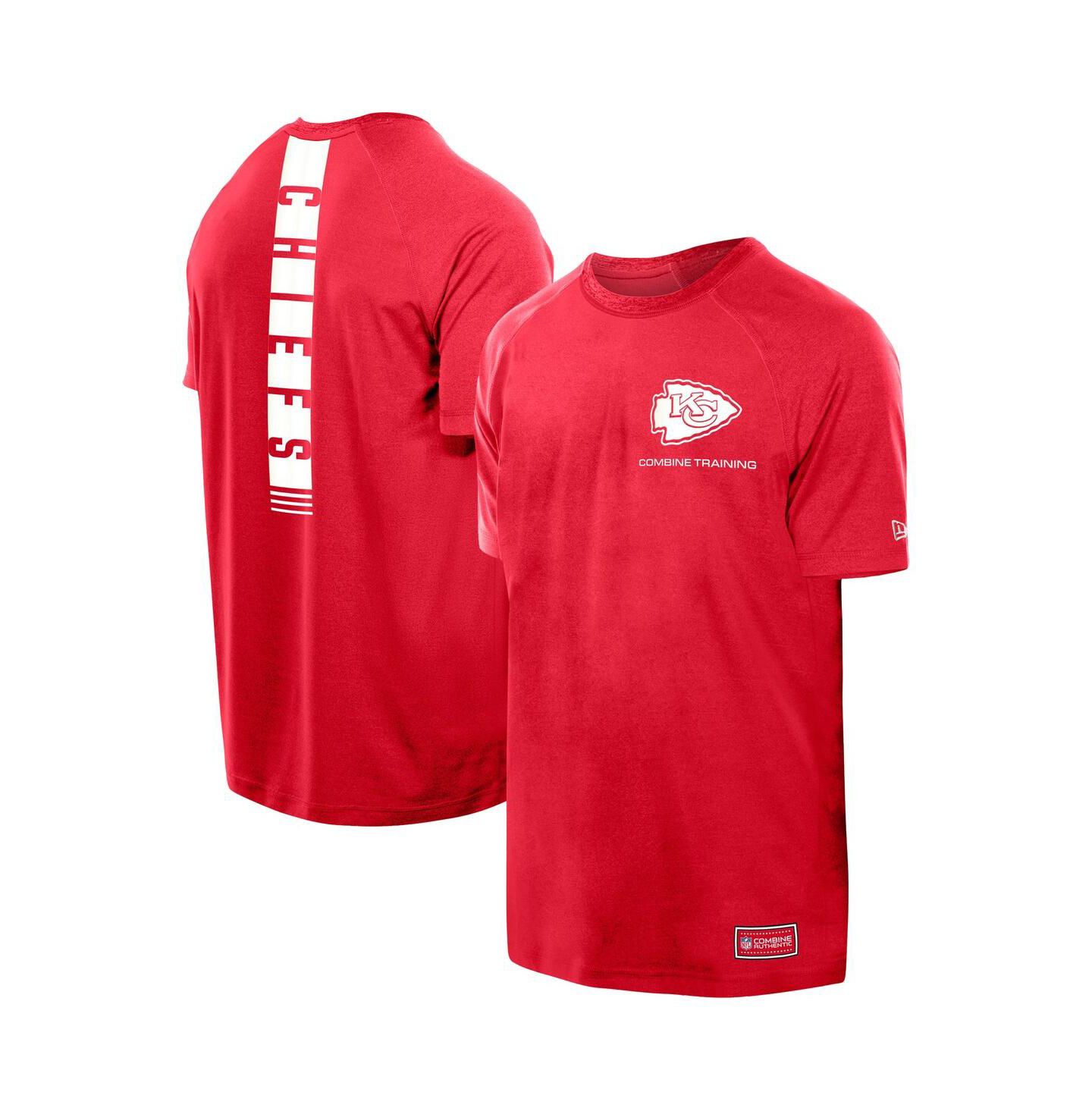 Мужская футболка New Era Red Kansas City Chiefs Functional Fandom Reflective — фото 1