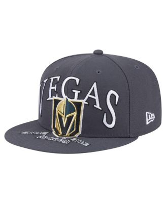 New Era Men's Gray Vegas Golden Knights Oversized Arch 59Fifty