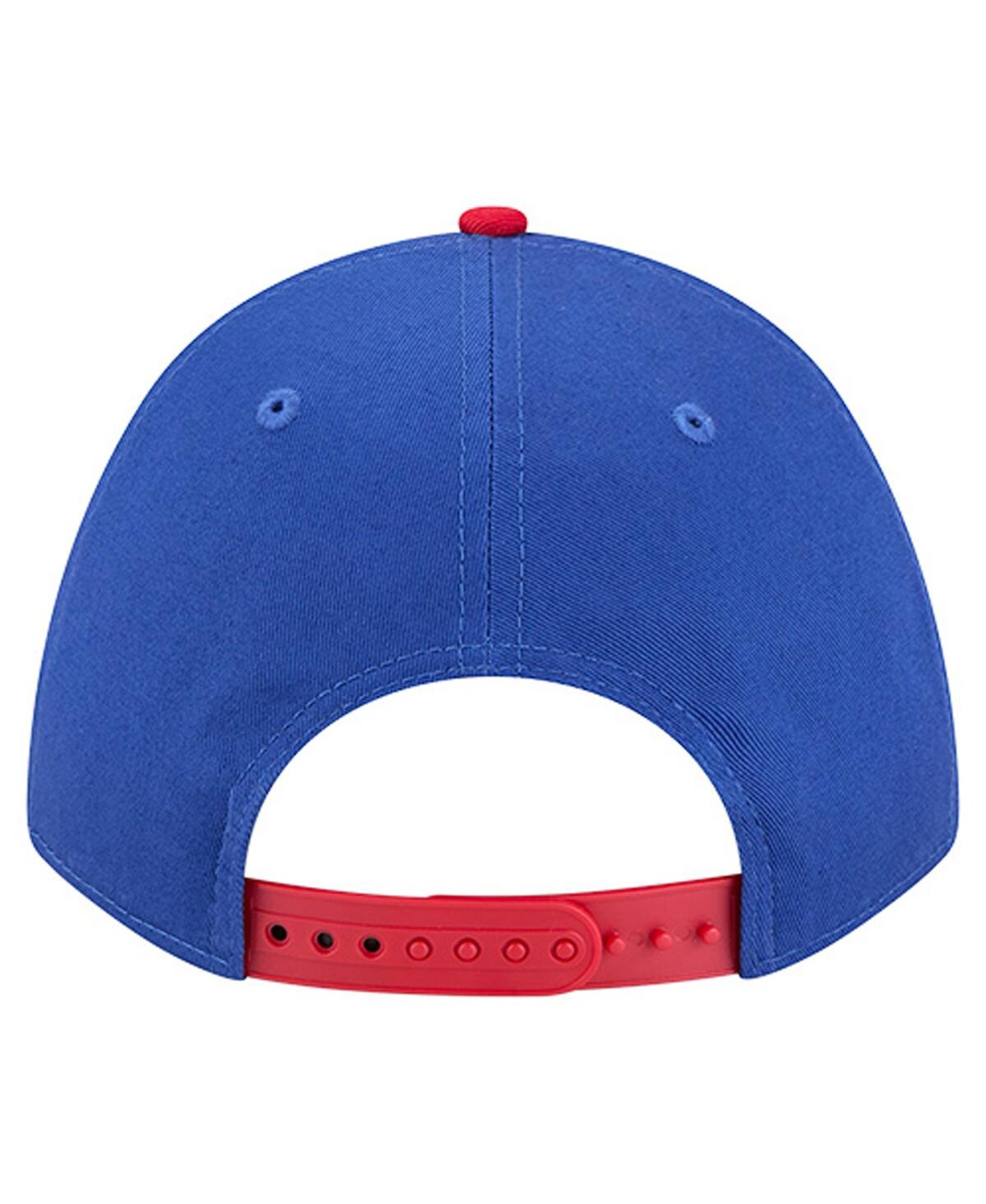 New Era Men's Royal New York Giants Arch Coolera 9forty A-frame Adjustable Hat In Blue
