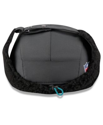 Men's Charcoal Jacksonville Jaguars 2025 Sideline Cold Weather Runner Dog Ear Adjustable Hat