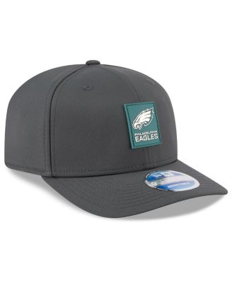 Men's Charcoal Philadelphia Eagles 2025 Sideline Cold Weather 9SEVENTY Adjustable Hat