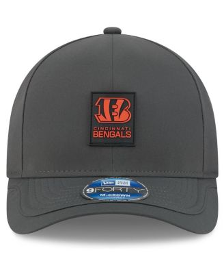 Men's Charcoal Cincinnati Bengals 2025 Sideline Cold Weather 9FORTY M-Crown Adjustable Hat
