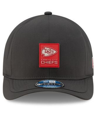 Men's Charcoal Kansas City Chiefs 2025 Sideline Cold Weather 9FORTY M-Crown Adjustable Hat