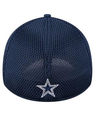 Men's Navy Dallas Cowboys Outline 39THIRTY Flex Hat