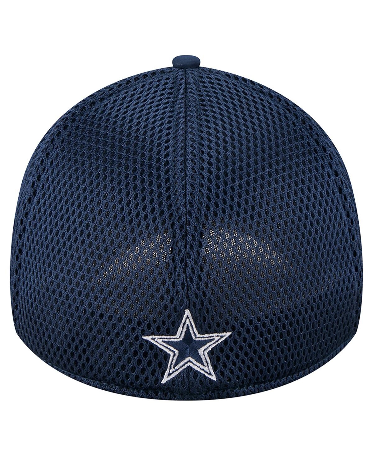 New Era Men's Navy Dallas Cowboys Outline 39THIRTY Flex Hat