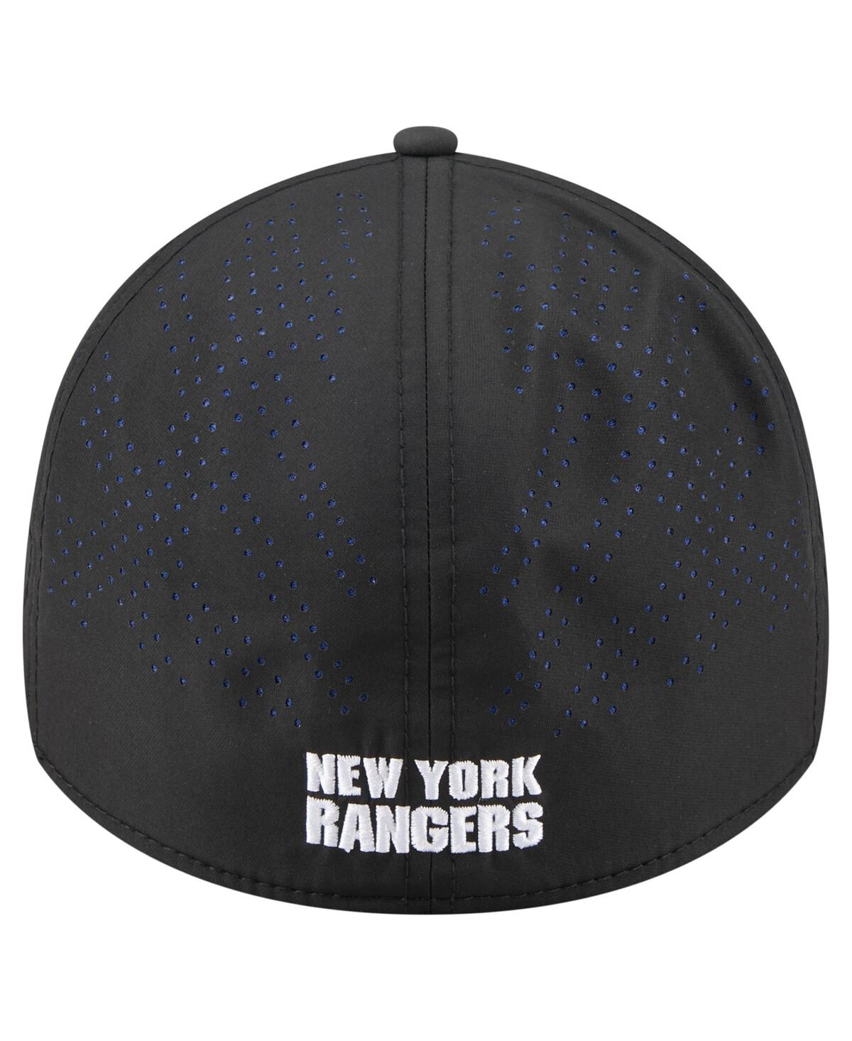New Era Men's Black York Rangers Night 39THIRTY Flex Hat
