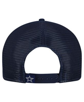 Men's Gray/Navy Dallas Cowboys Outdoor Split Panel 9FIFTY Snapback Hat