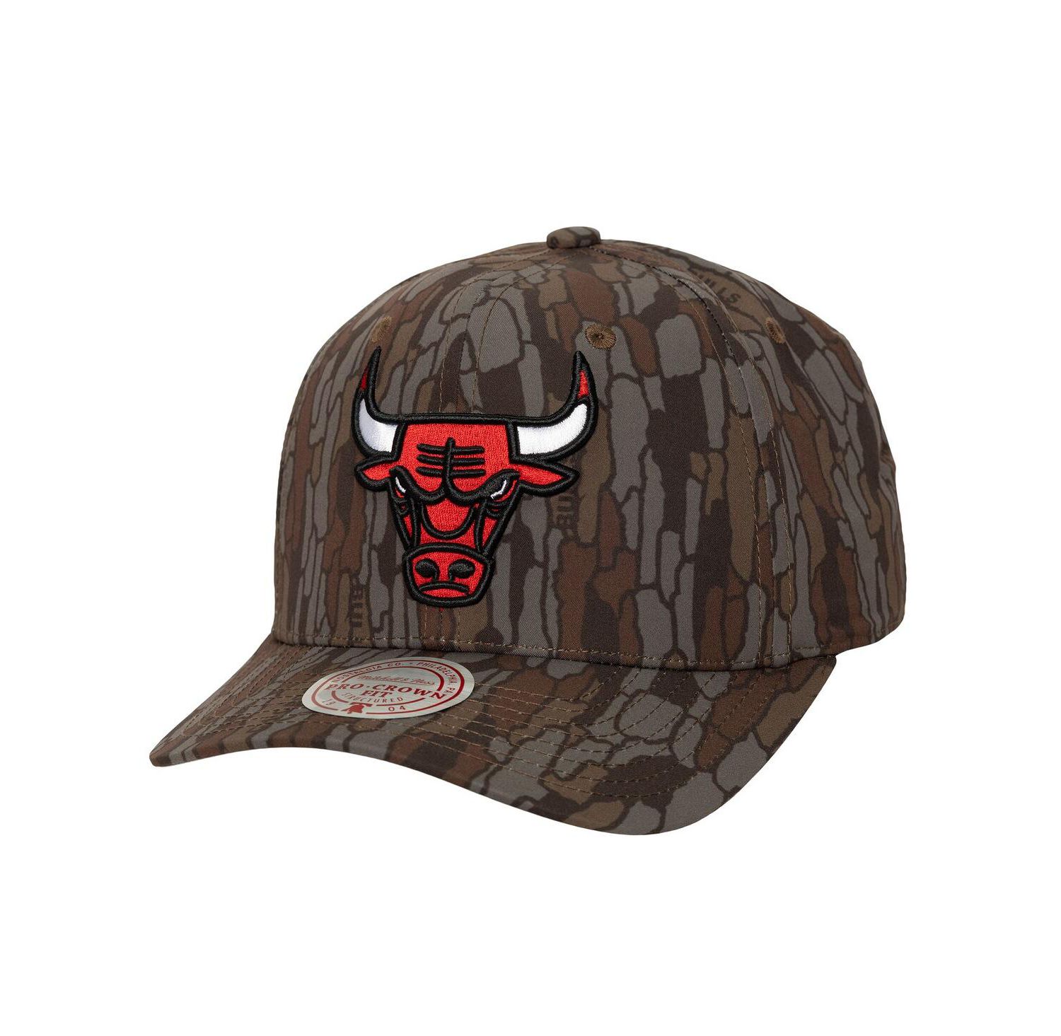 Men's Camo Chicago Bulls Hidden Pro-Crown Adjustable Hat