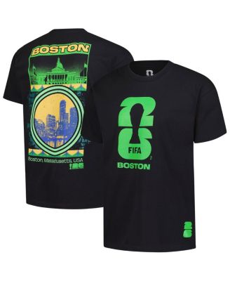 Outerstuff - Men's Black 2026 FIFA World Cup Boston Host City Local Oversized T-Shirt