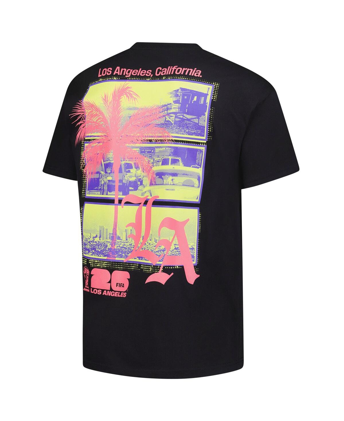 Outerstuff Men's Black 2026 Fifa World Cup Los Angeles Host City Local Oversized T-Shirt