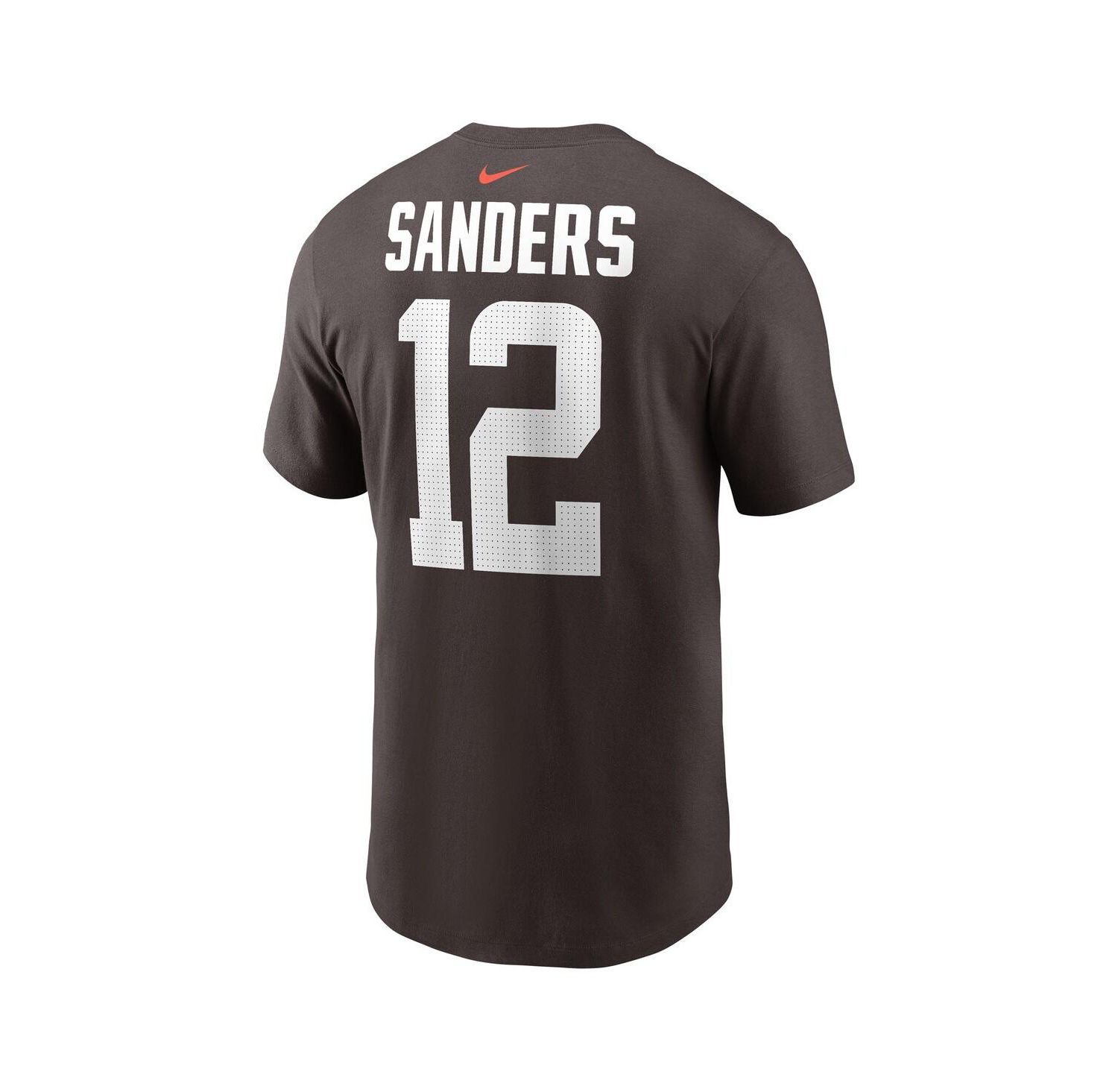 Big Boys and Girls Shedeur Sanders Brown Cleveland Browns 2025 NFL Draft Player Name & Number T-Shirt