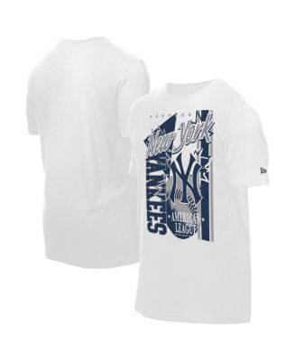 New Era - Men's White New York Yankees Big Graphic Domestic T-Shirt