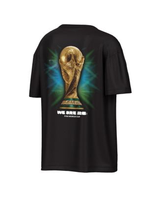 Men's Black 2026 FIFA World Cup Trophy Oversized T-Shirt