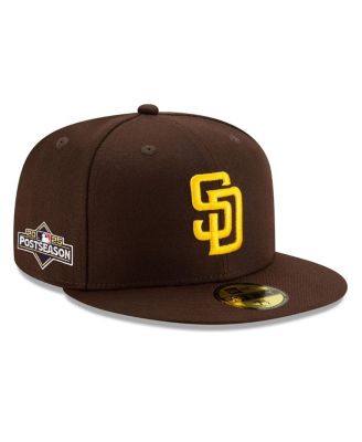 New Era - Men's Brown San Diego Padres 2025 MLB Postseason Side Patch 59FIFTY Fitted Hat