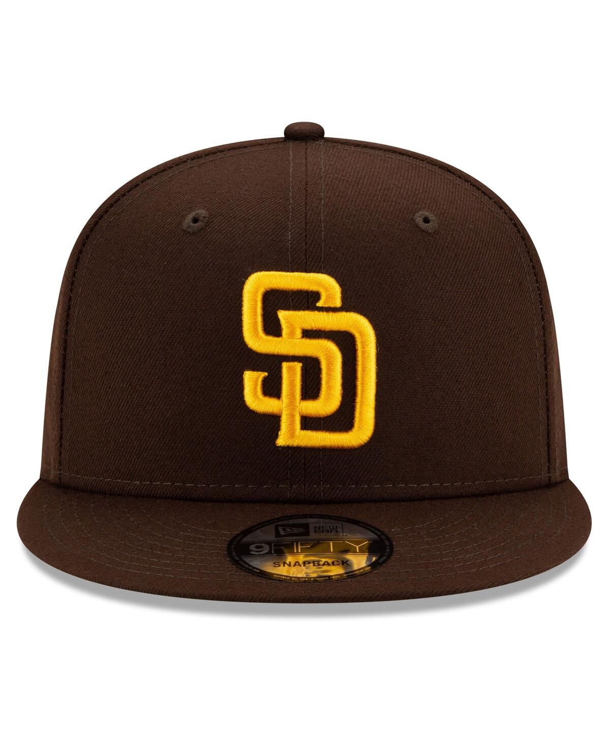 New Era Men's Brown San Diego Padres 2025 Mlb Postseason Side Patch 9FIFTY Snapback Hat