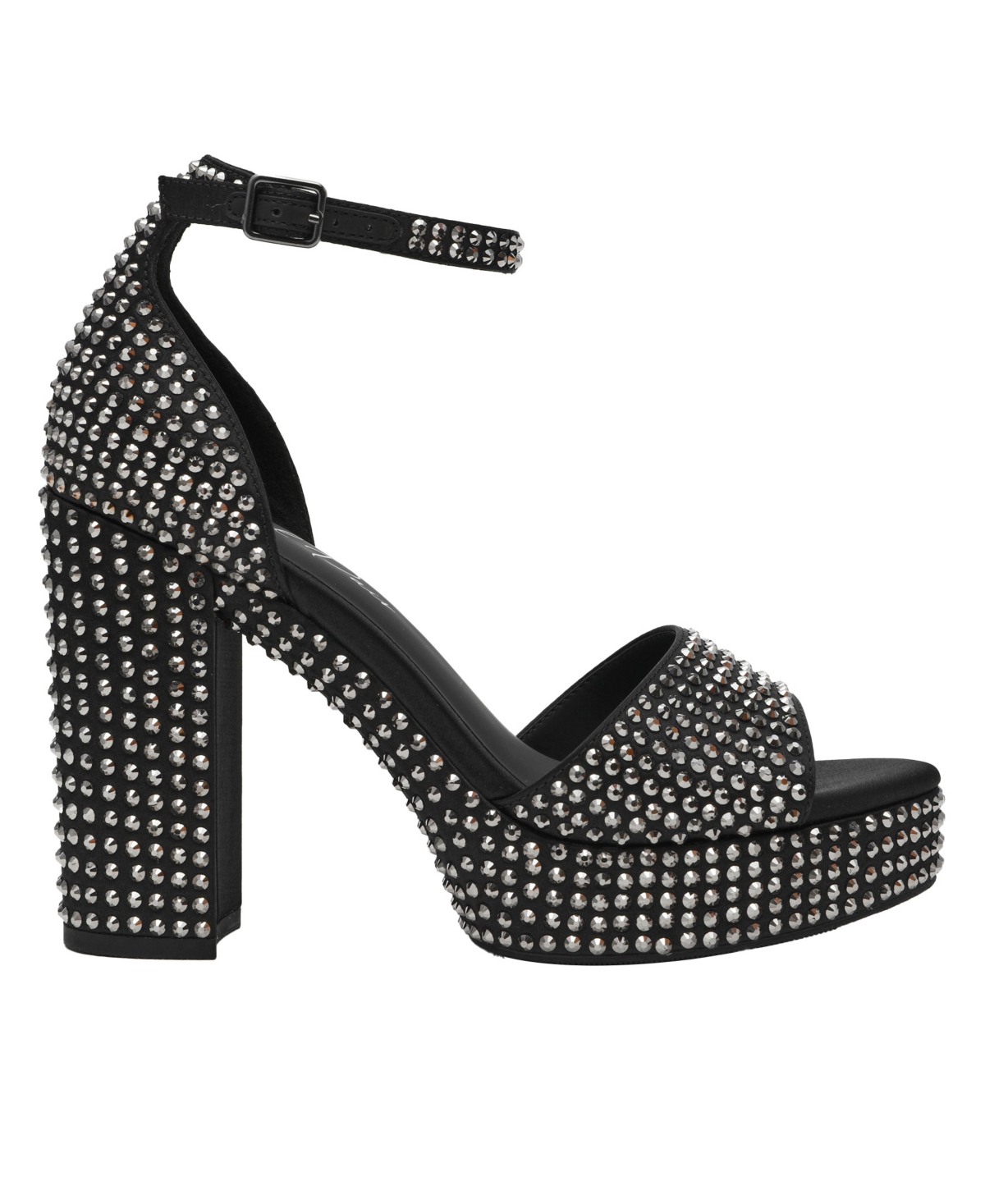 Wild Pair Women's Hanalaur Round Toe Sandals, Macy's Exclusive In Black