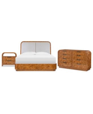 Furniture - Prescott 3-Pc. Queen Set (Bed, Dresser & Nightstand), Created for Macy's