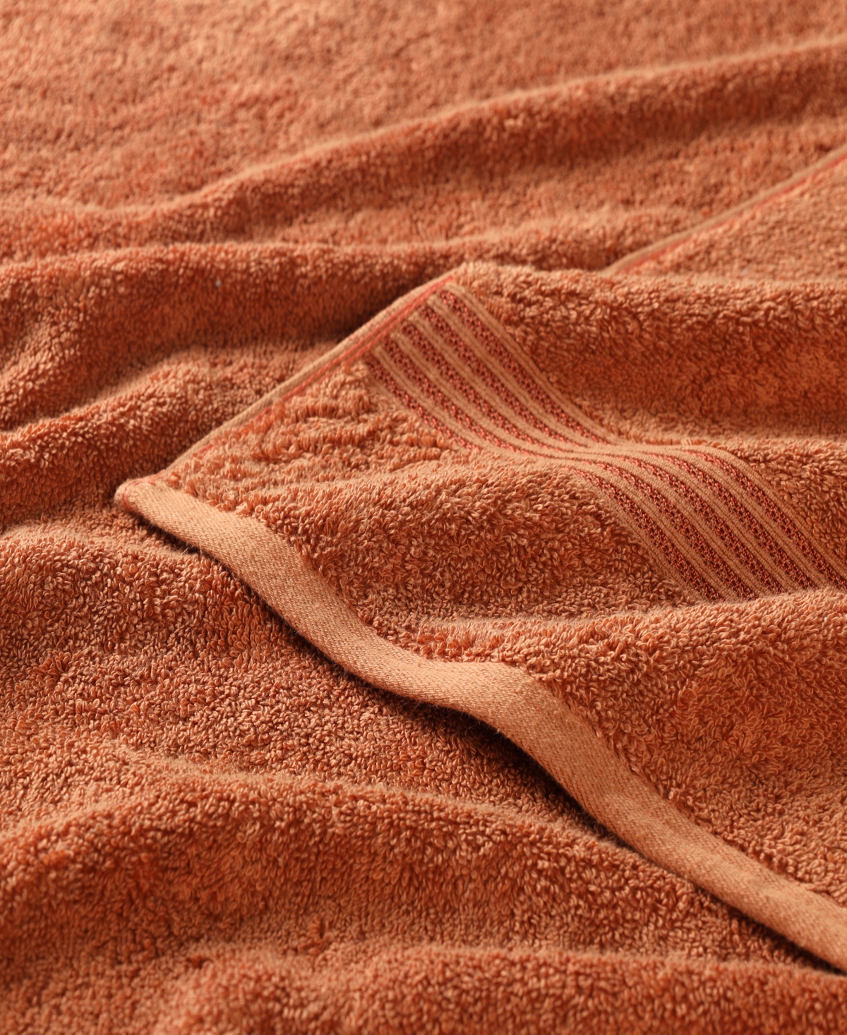 Superior Solid Quick Drying 100% Egyptian Cotton 4-pc Bath Towel Set In Brown