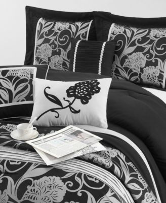 Mollybee Floral 7-Pc. Comforter Set, Queen