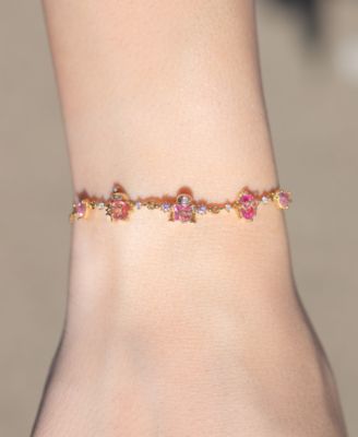 Star Wars Crystal Gold Plated Sparks Fly Bracelet