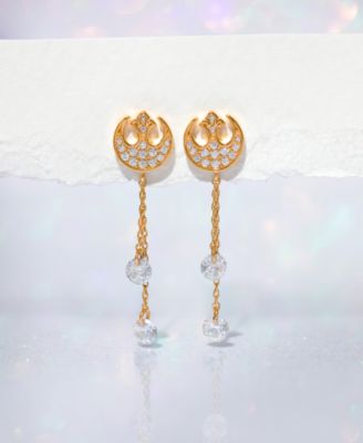 Crystal Star Wars™ Rebel Alliance Dangle Earrings