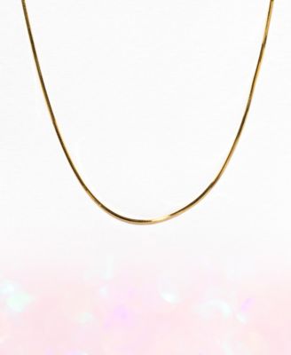 Monaco Snake Gold Plated Chain Necklace