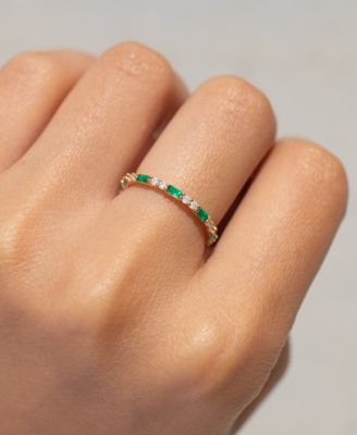 Harry Potter Slytherin House Crystal Ring