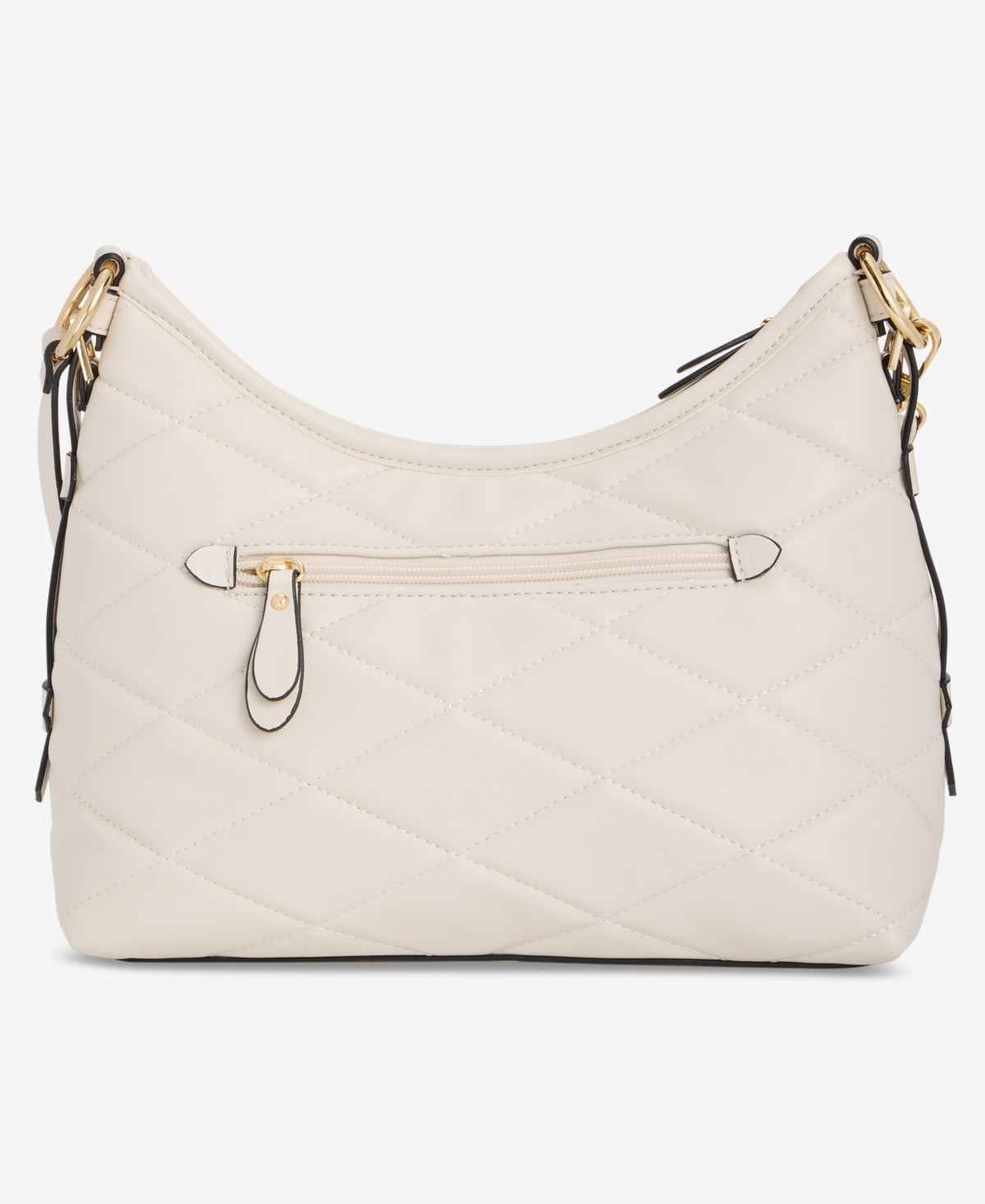 Giani Bernini Small Quilted Soft Shoulder Crossbody, Exclusively At Macy's In Neutral