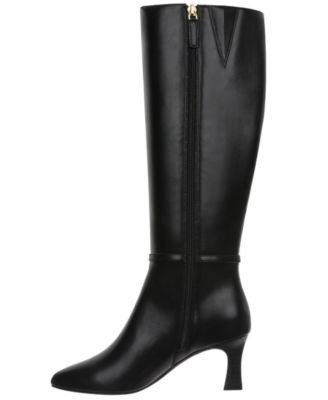 Women's Shaniaa Belt Pointed Toe Boot, Wide Calf, Macy's Exclusive