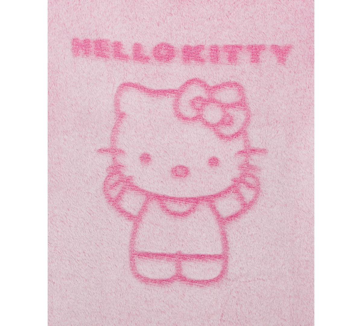 Hello Kitty Girls 7-14 Long Sleeve Debossed Pull-on Sweater In Pink
