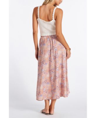 Women's BISHOP + YOUNG Keena Open Crochet Sweater Tank