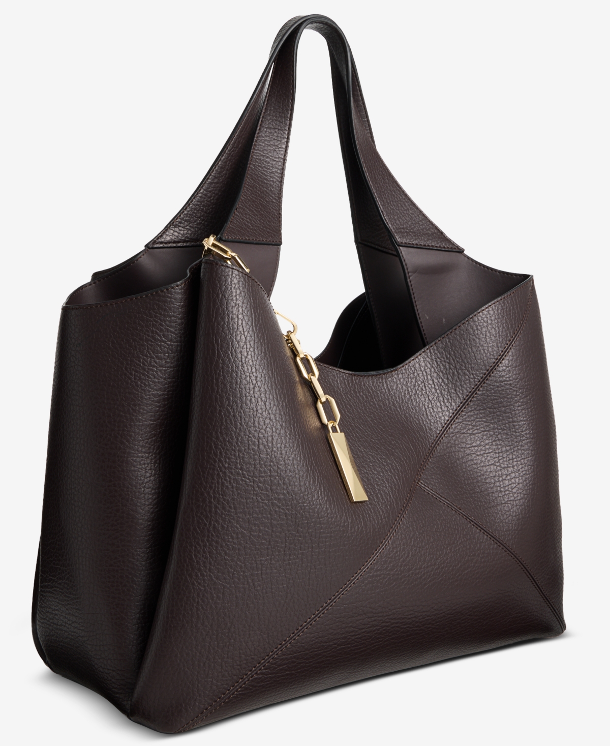 Inc International Concepts Lydiah Large Tote Bag, Exclusively At Macy's In Purple