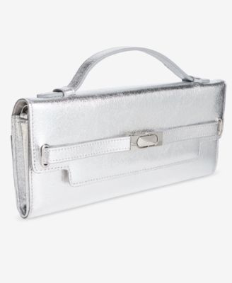 Wyllah Metallic Clutch, Exclusively at Macy's