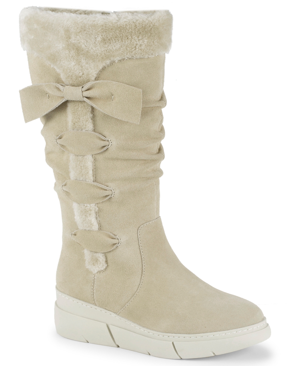 Baretraps Women's Larenna Tall Wedge Boots In Brown