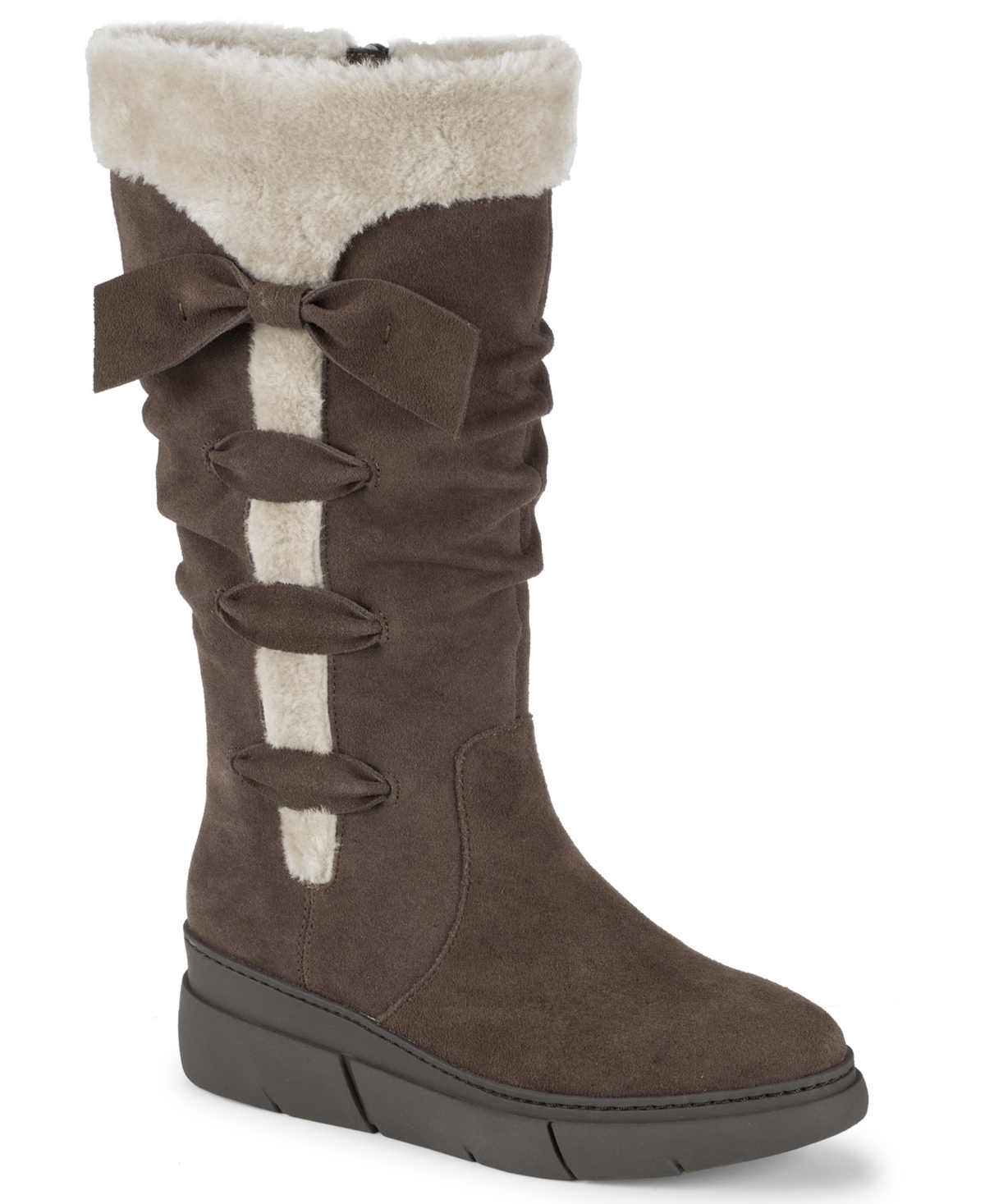 Baretraps Women's Larenna Tall Wedge Boots In Brown