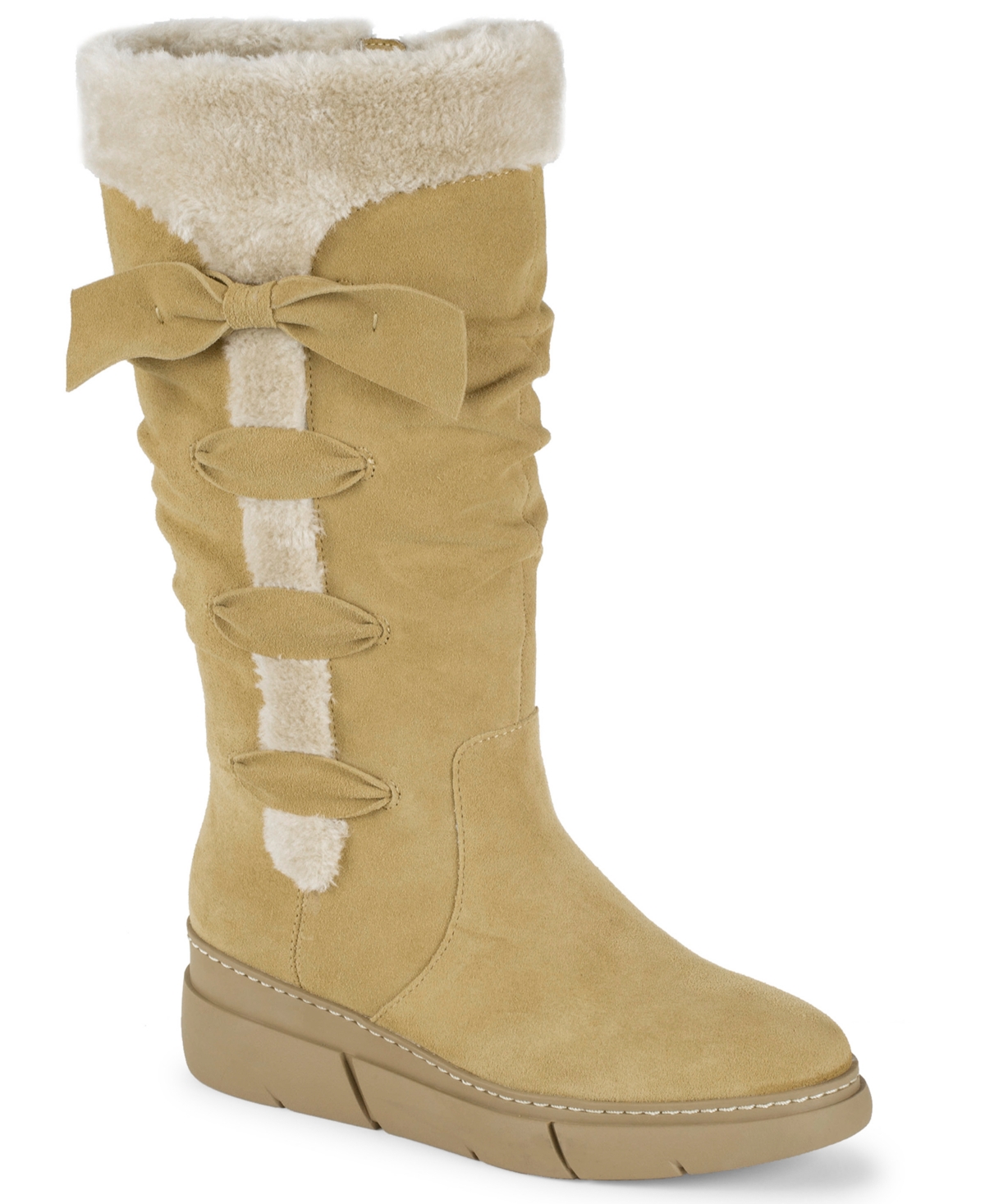 Baretraps Women's Larenna Tall Wedge Boots In Brown