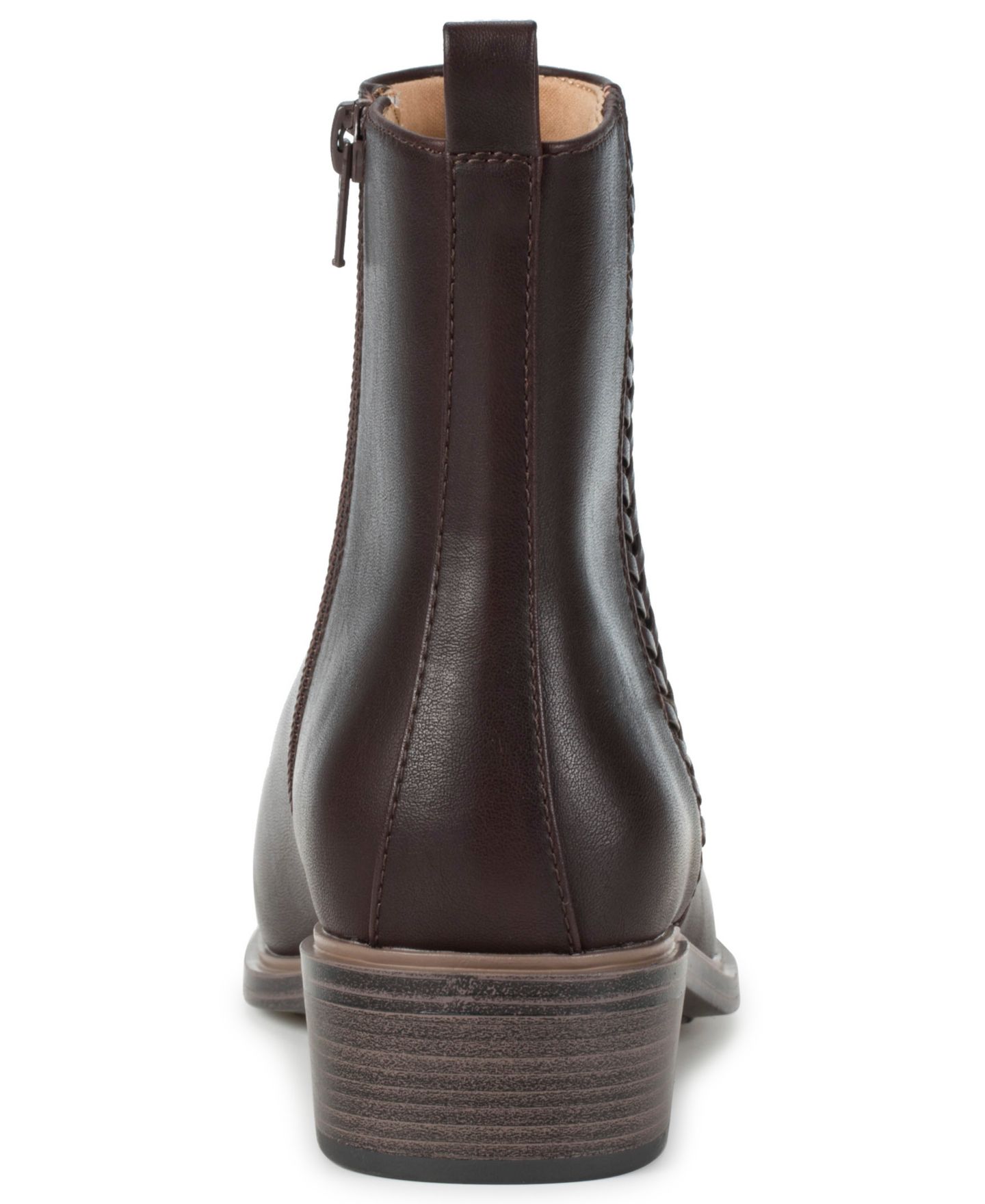 Женские ботинки Baretraps Avana Block Heel Booties, цвет: Тёмный коричневый — фото 3