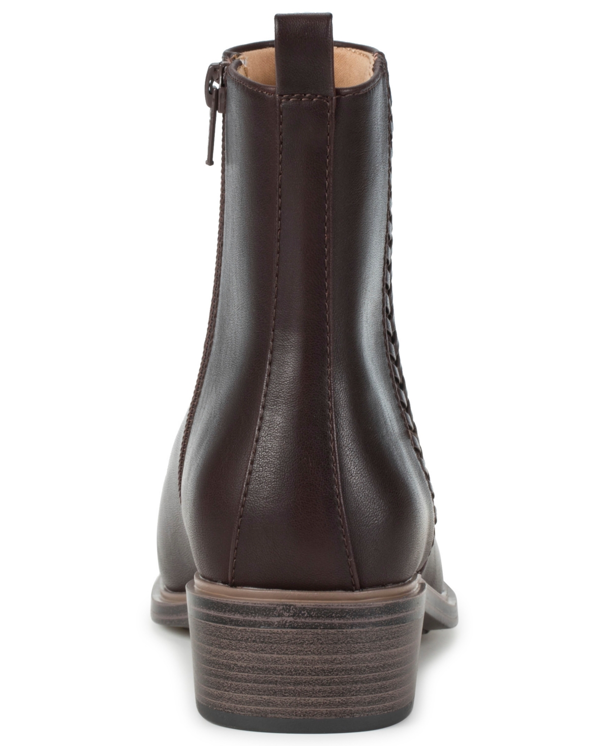 Baretraps Women's Avana Block Heel Bootie In Brown