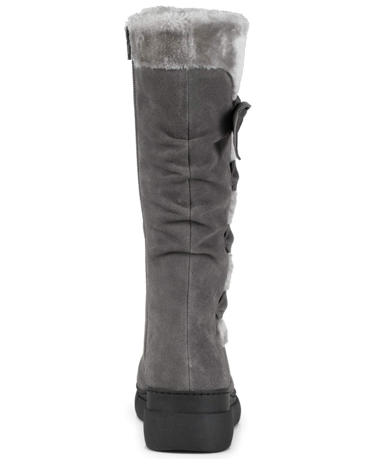 Baretraps Women's Larenna Tall Wedge Boots In Gray