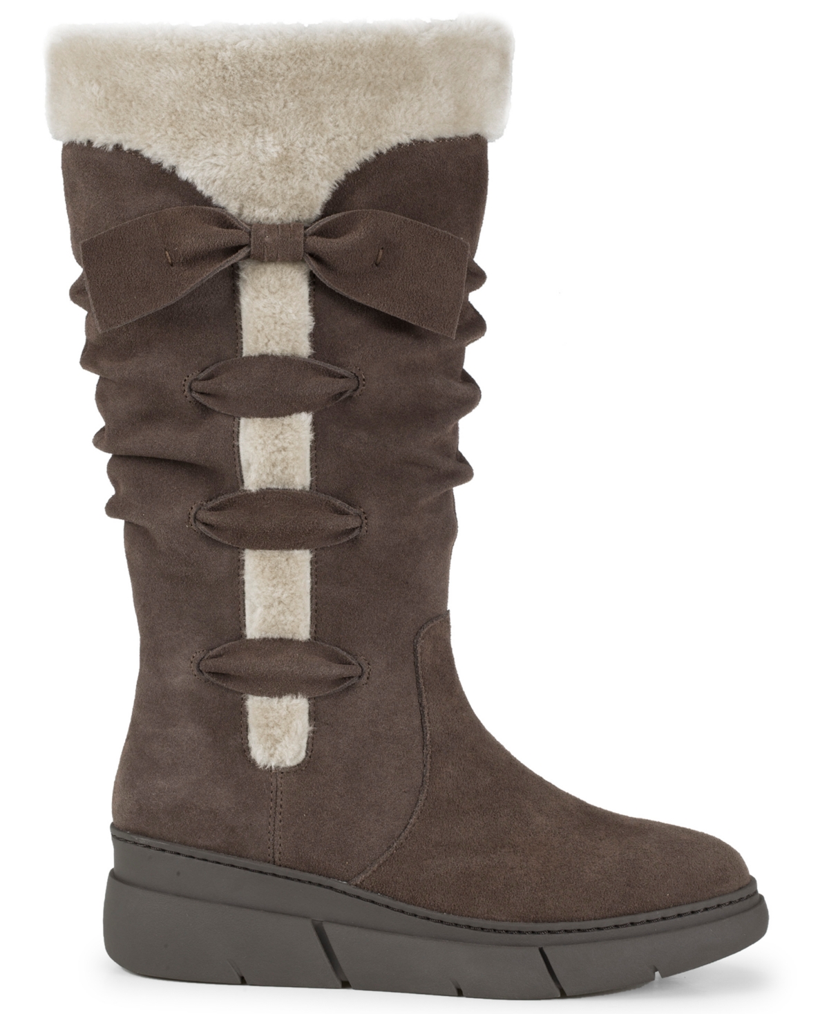 Baretraps Women's Larenna Tall Wedge Boots In Brown
