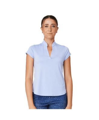 Lilac Dream Cap Sleeve Womens Golf Top