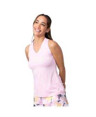 Women's UV Colors Racerback Tennis Tank Top
